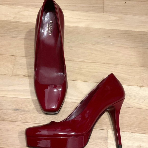Gucci pumps, size 36, raspberry - Picture 1 of 4